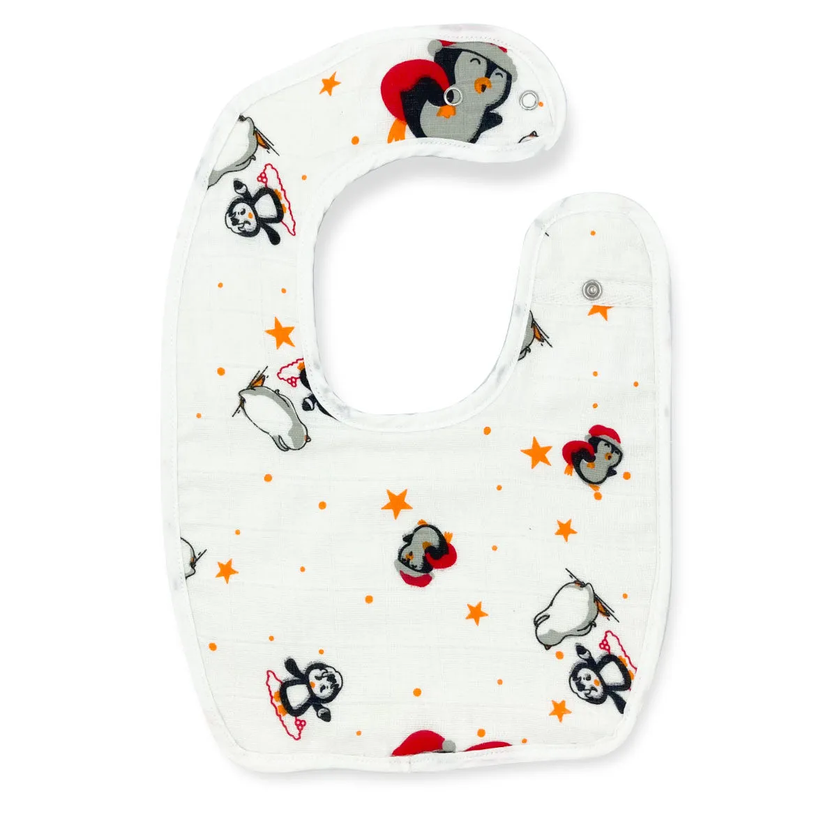 100% Organic Muslin Baby Bib (Combo Pack)