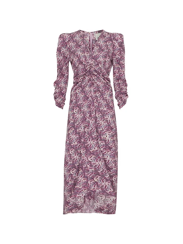 Albini Dress in Mauve