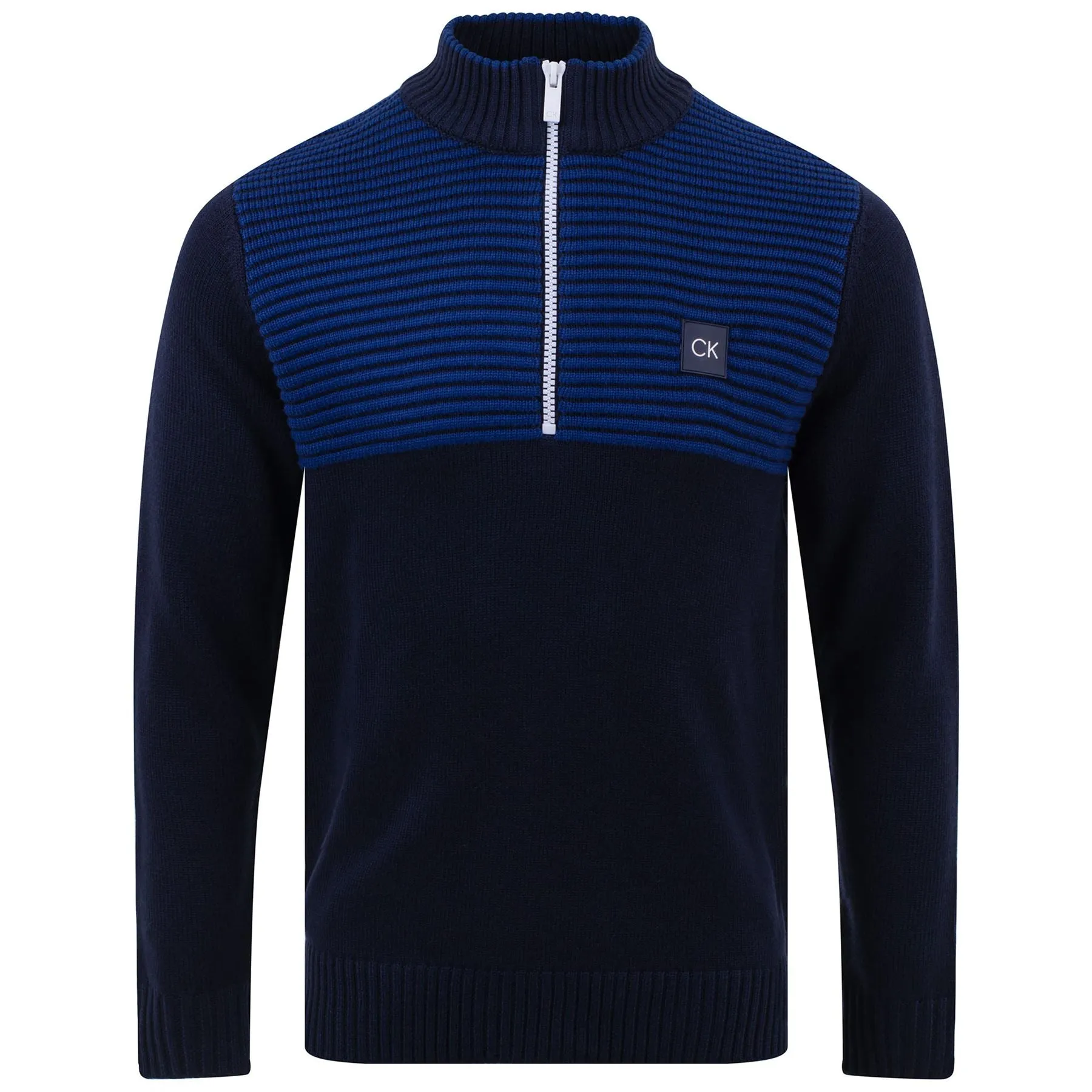 Aneto Quarter Zip Sweater Navy - AW22