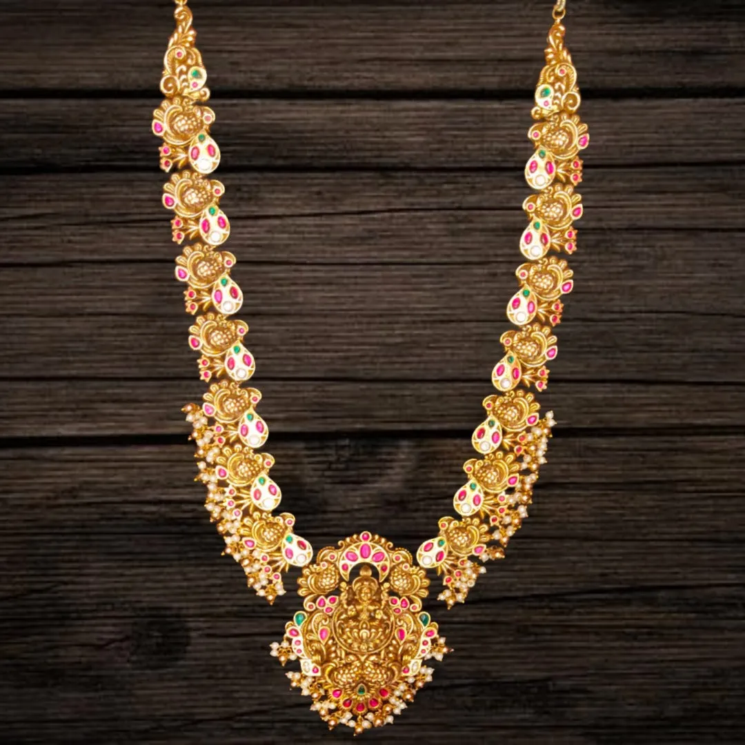 Antique Nagas  Laxmi Necklace Set By Asp Fashion Jewellery