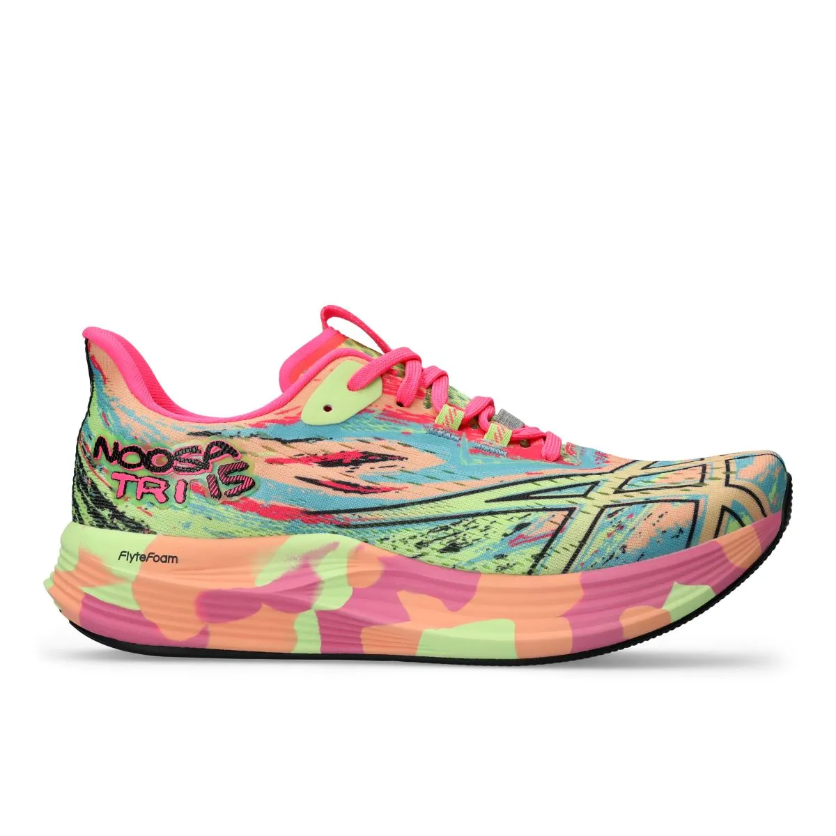 Asics Noosa Tri 15 Women Summer Dune Lime Green   