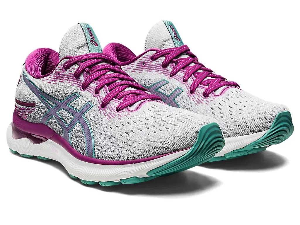 ASICS Women's GEL-NIMBUS 24 (Polar Shade/Sage)