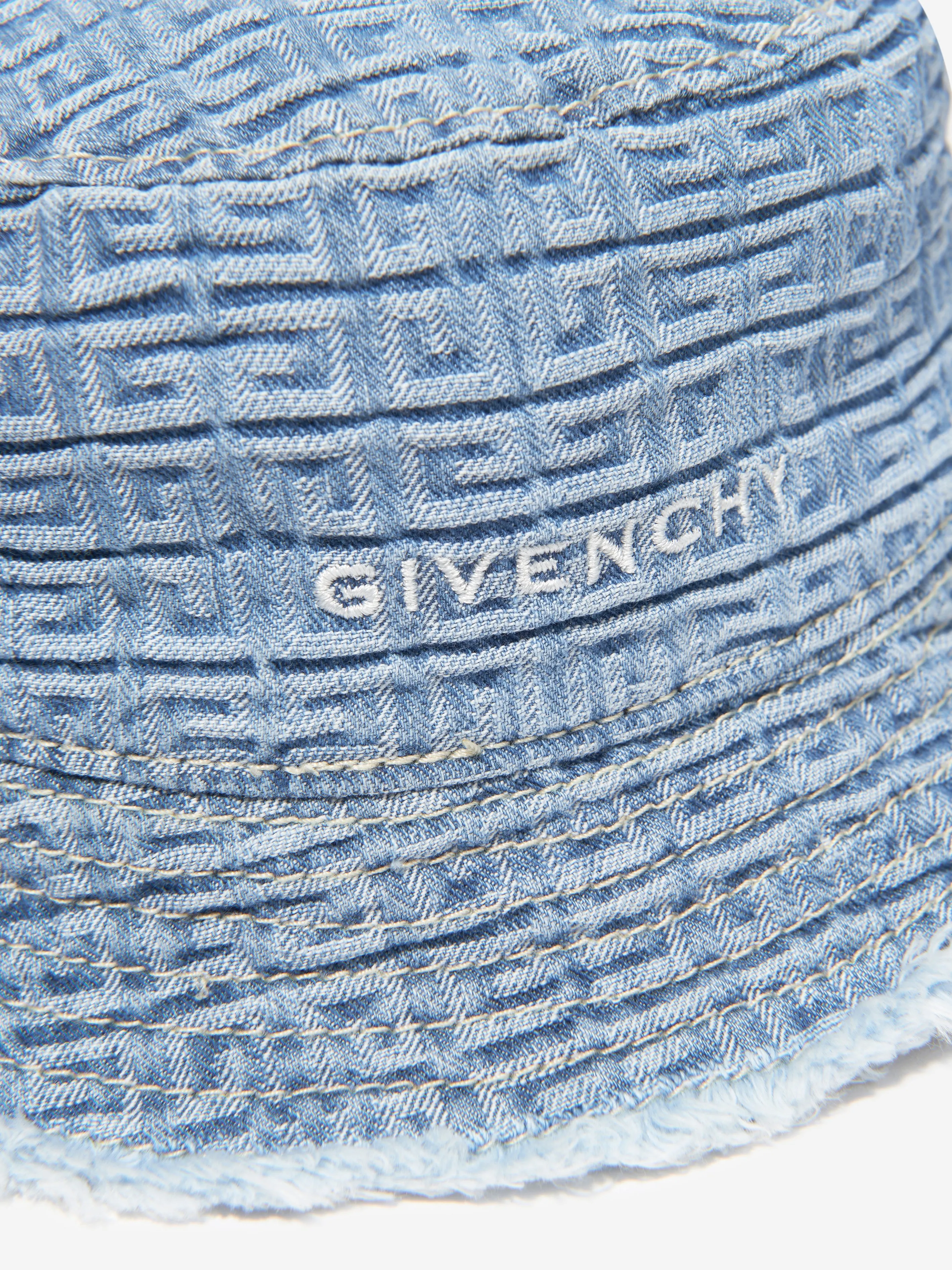 Baby 4G Logo Bucket Hat in Blue