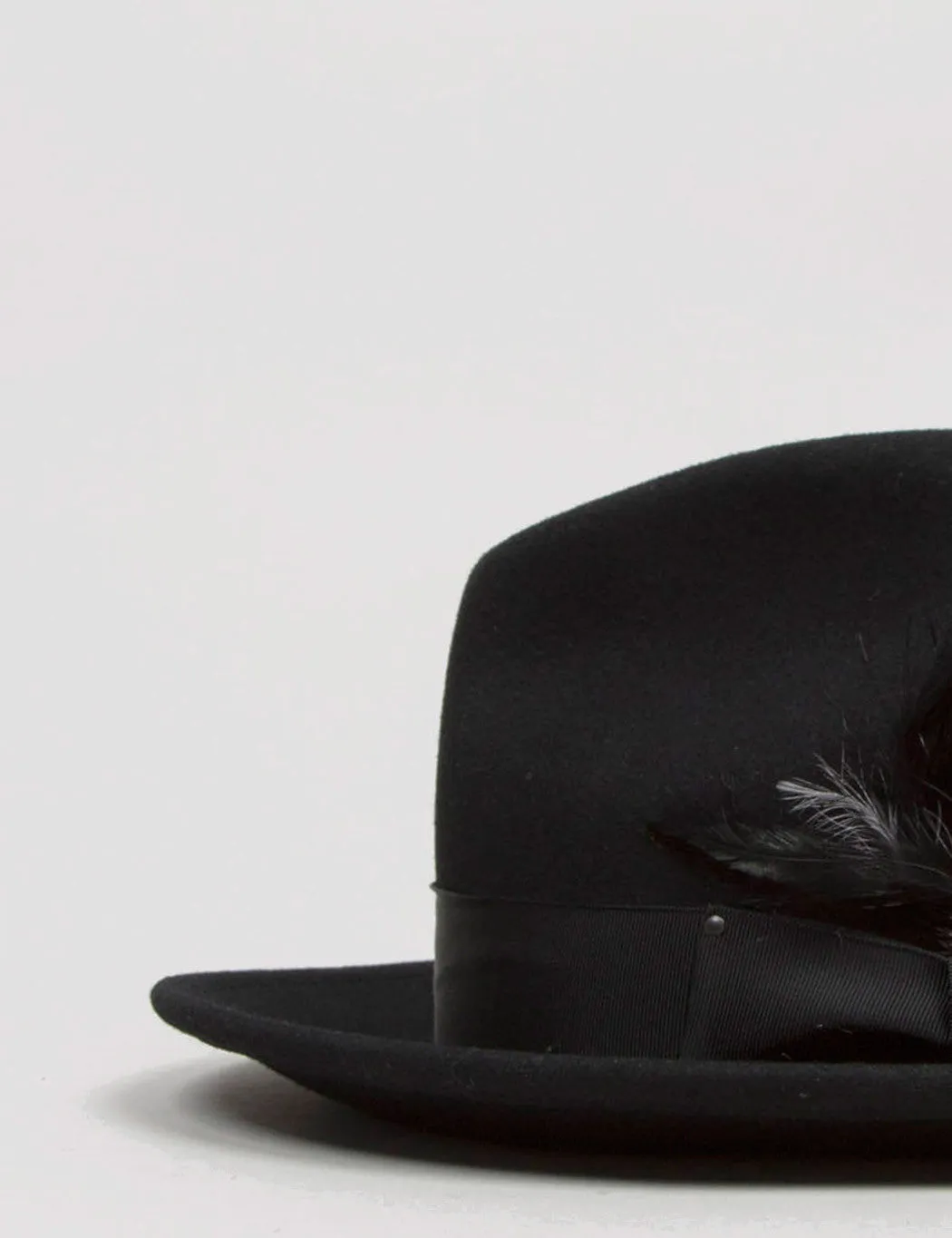 Bailey Blixen Widebrim Fedora Hat - Black