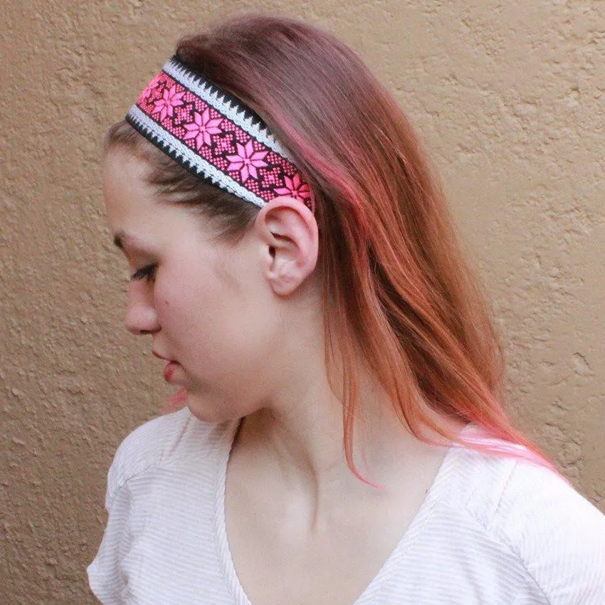 Beauty, Pink and Black Headband