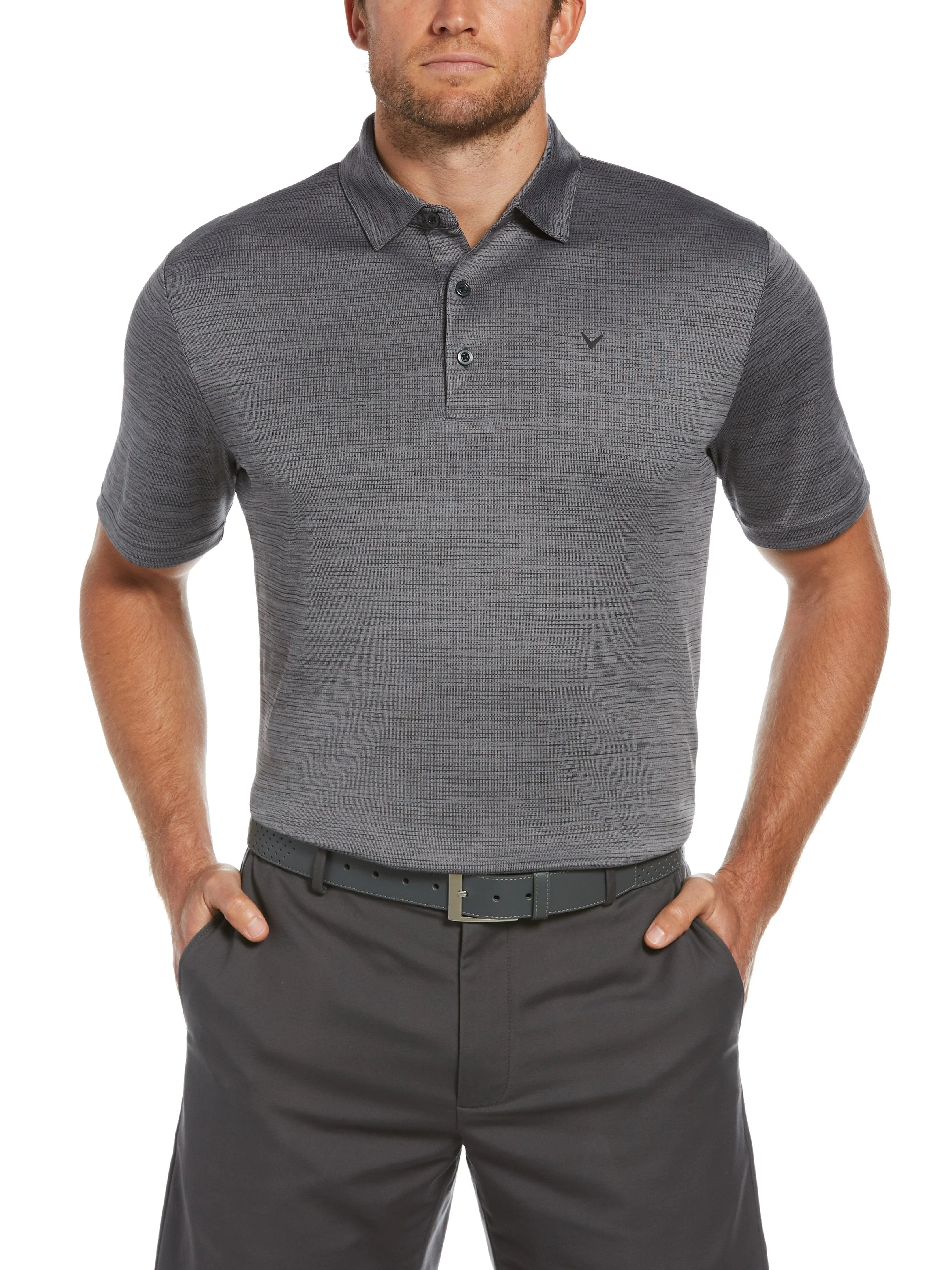 Big & Tall Solid Textured Polo