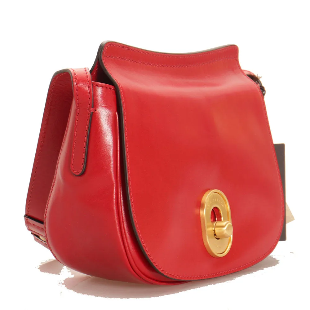 Borsa Donna a Tracolla THE BRIDGE linea Celeste in Pelle Rossa