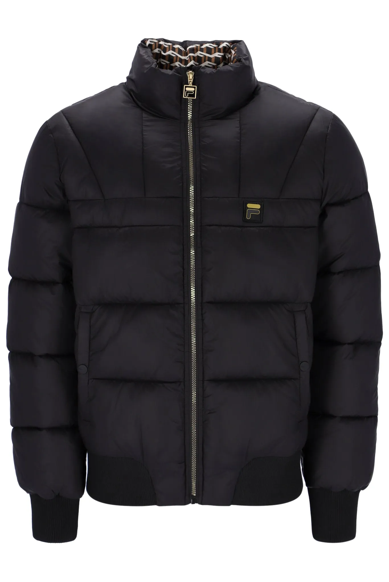 Brando High Shine Puffer Jacket