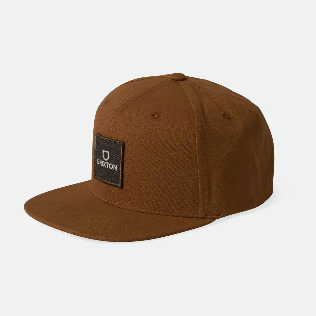 BRIXTON Alpha Square Netplus MP Snapback - Copper