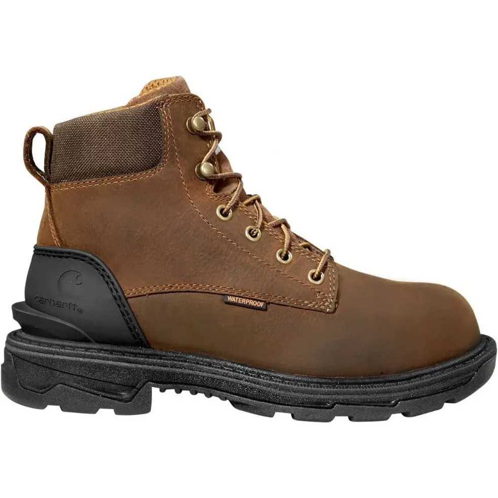 Carhartt Women's Ironwood 6 Waterproof Work Boot -Brown- FT6002-W