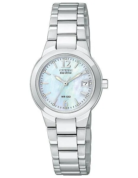 Citizen Ladies Eco-Drive Chandler - MOP Dial - Stainless - WR 100M