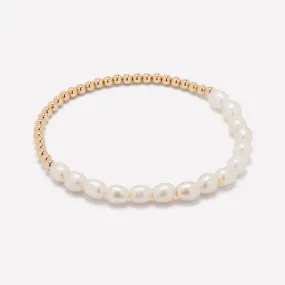 COCO PEARL ANKLET 4MM