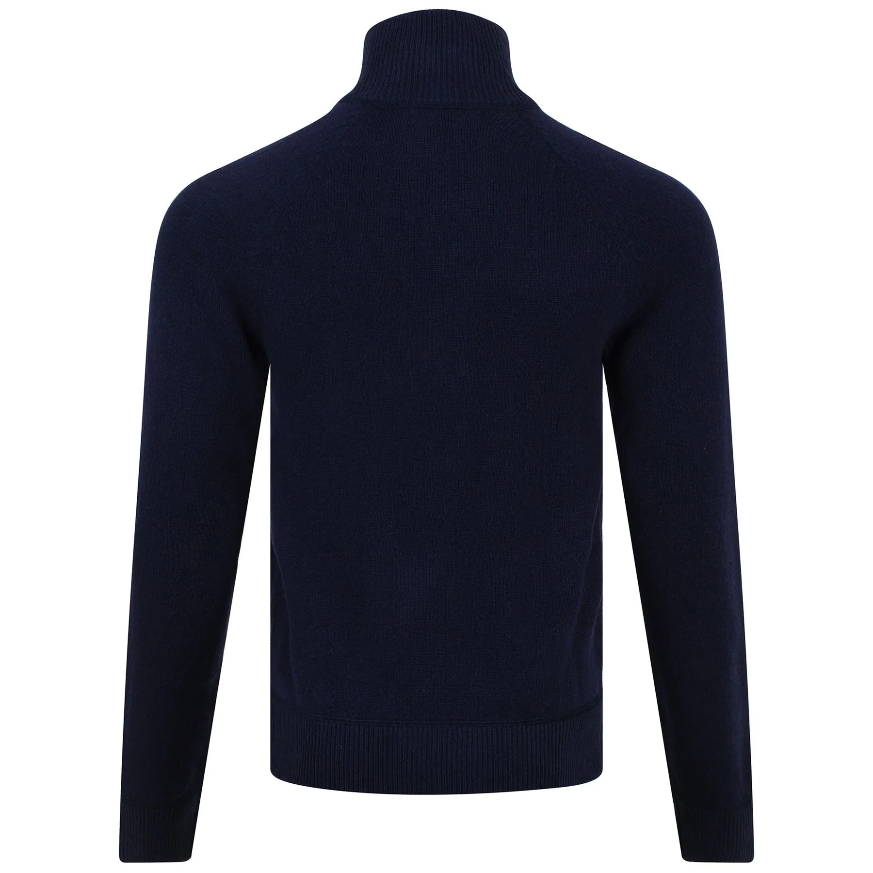 Collin Cashmere Wool Half Zip JL Navy - AW22