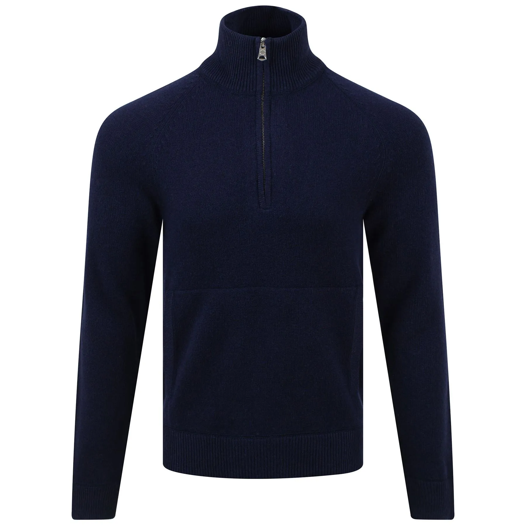 Collin Cashmere Wool Half Zip JL Navy - AW22