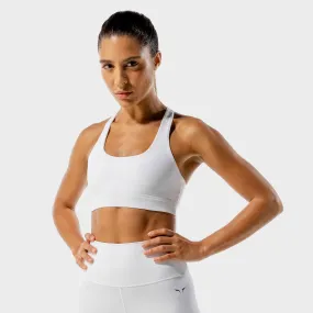 Core Agile Bra - White