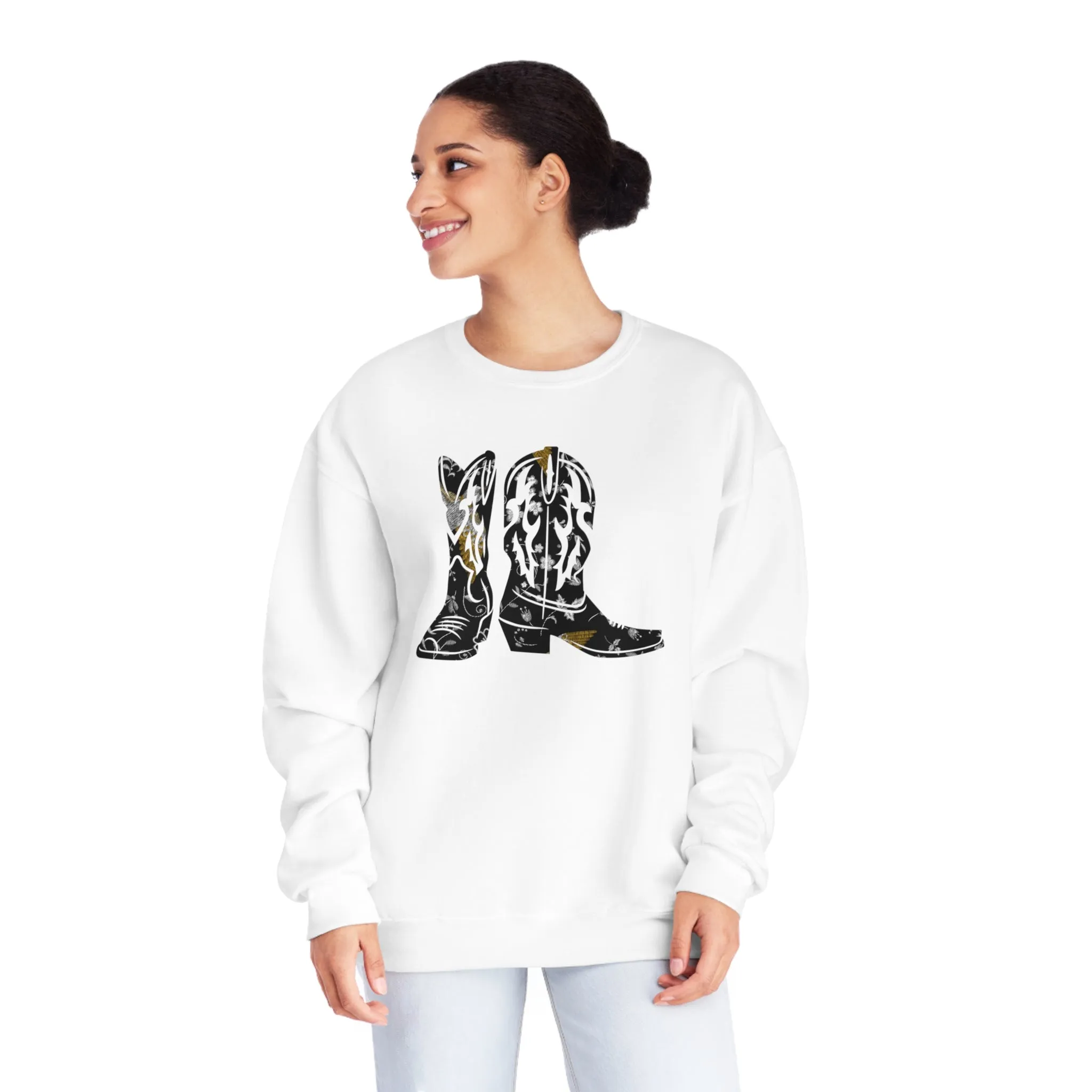 Cowboy Boots - Crewneck Sweatshirt