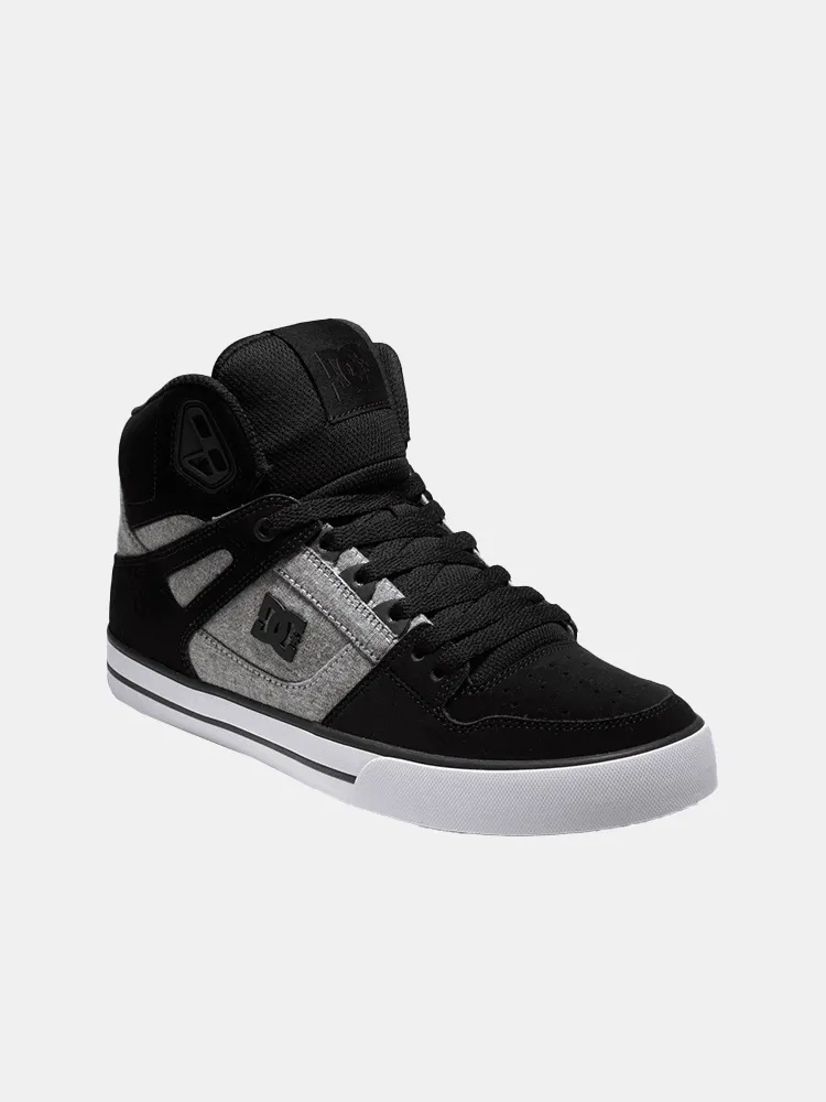 DC Pure High Top - Black / Battleship / Armor