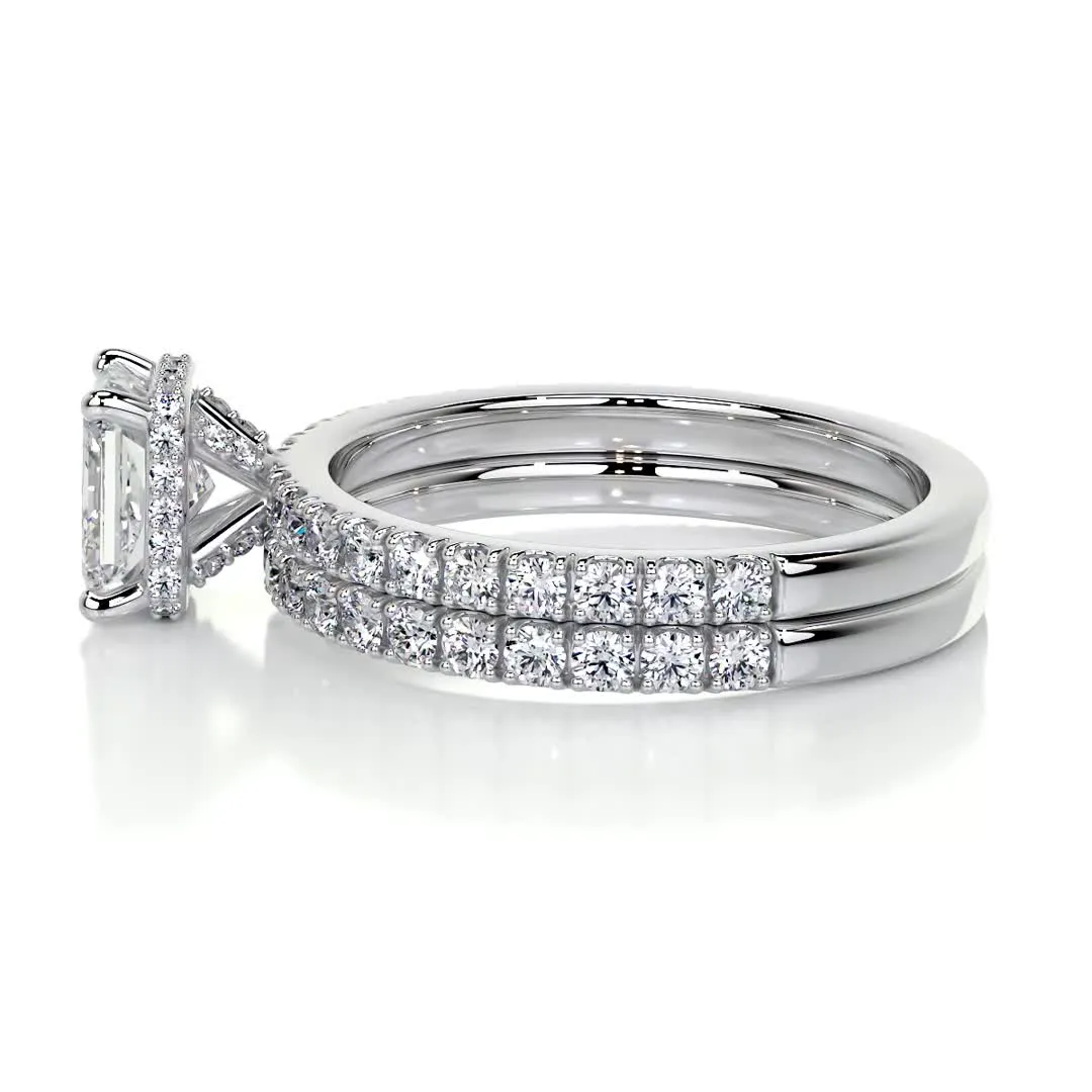 Deborah Diamond Bridal Set -14K White Gold