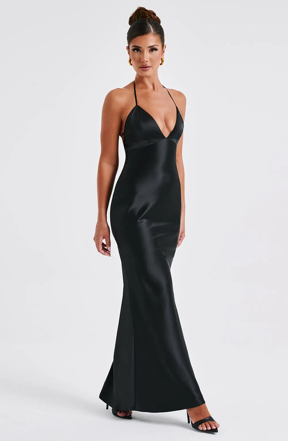 Delphine Maxi Dress - Black