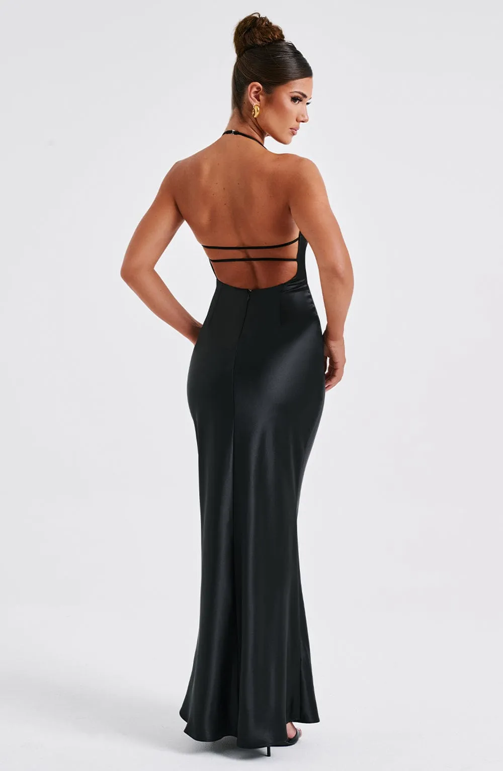 Delphine Maxi Dress - Black