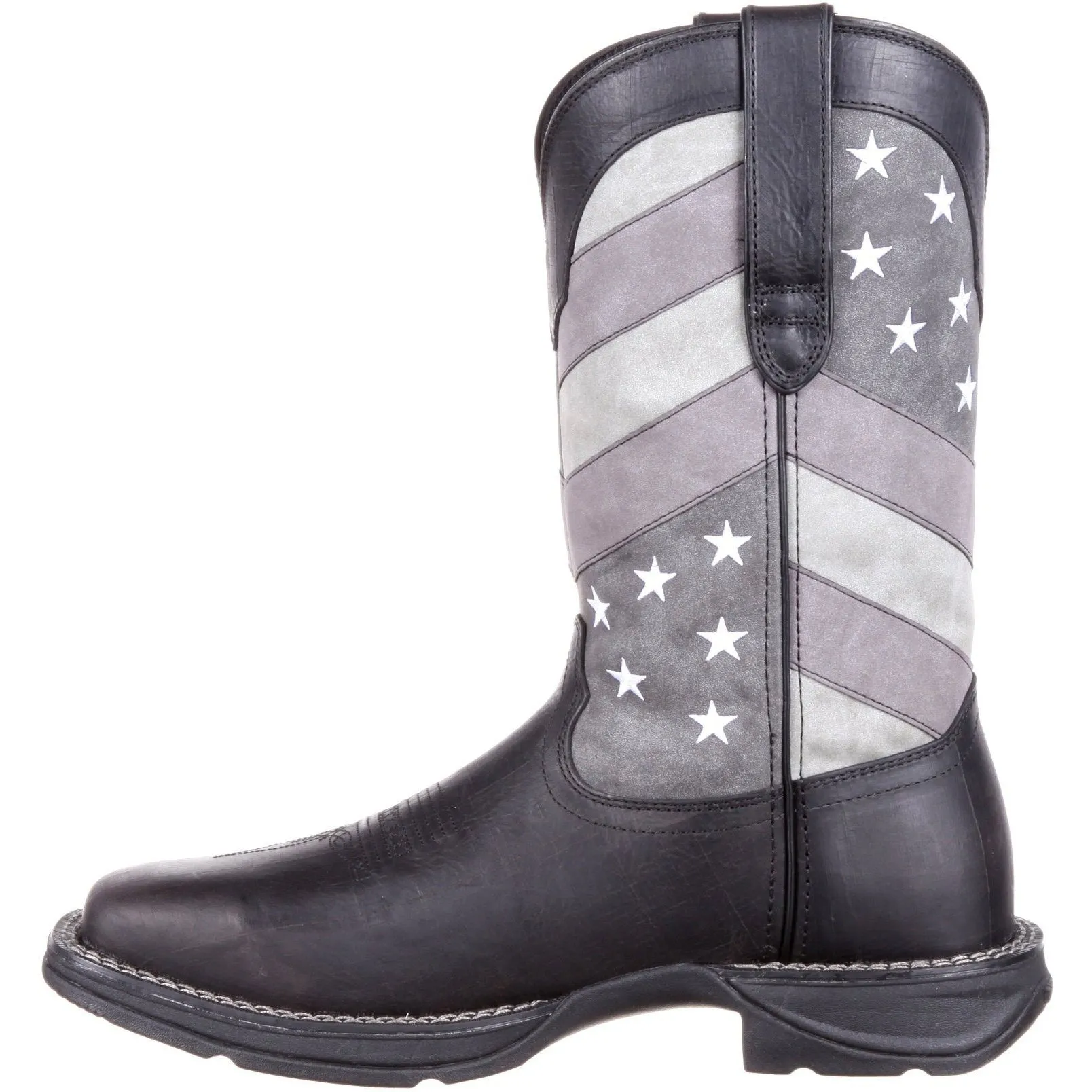 Durango Men's Rebel Faded Flag 12" Square Toe Western Boot - DDB0125