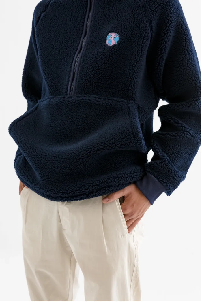 Edmmond Studios Fleece Pullover - Globe