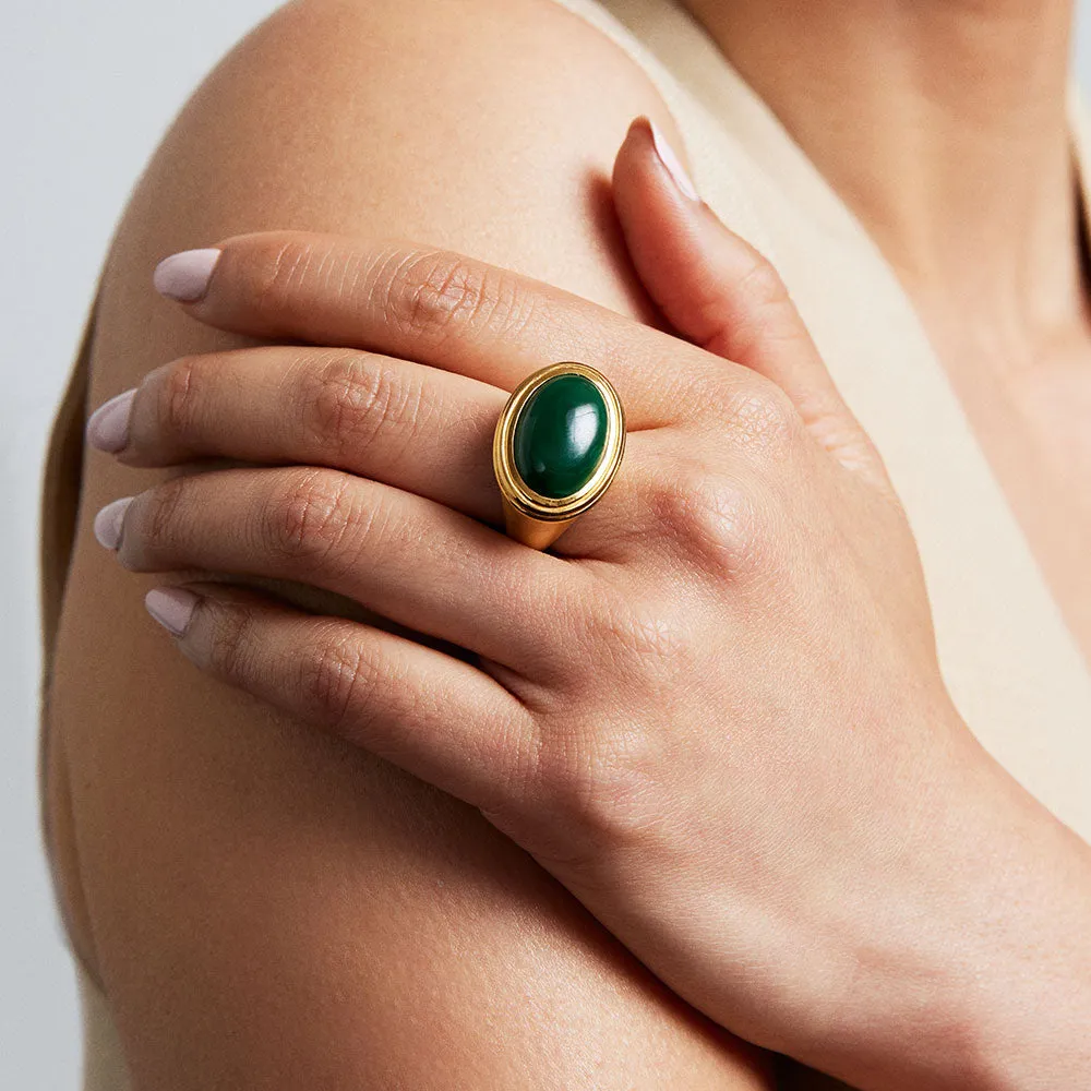 Forme Gemstone Statement Ring