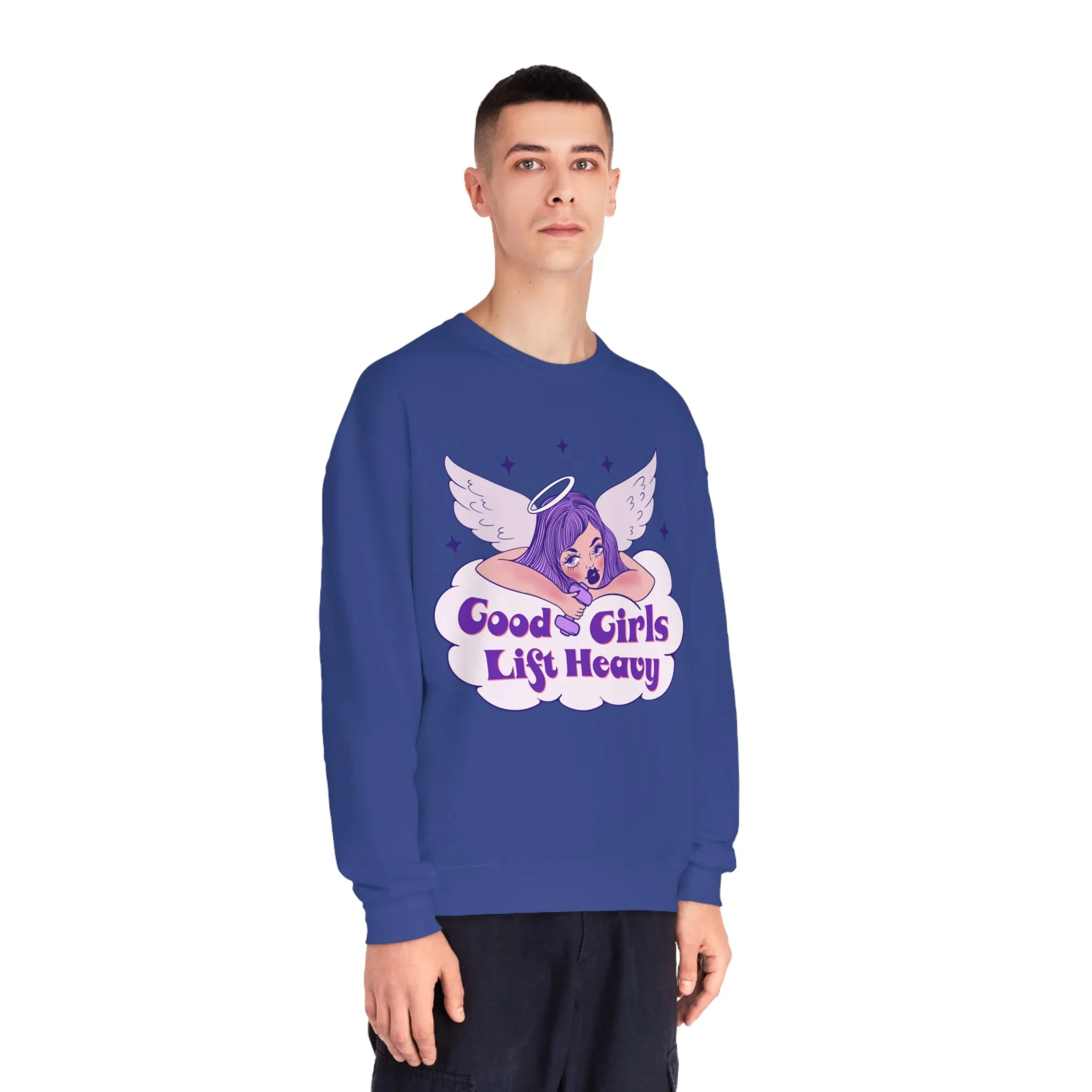 GOOD GIRLS LIFT HEAVY- CREWNECK