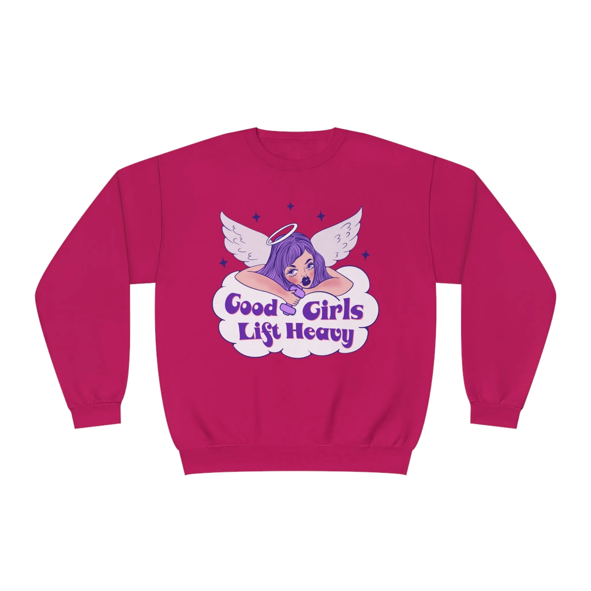 GOOD GIRLS LIFT HEAVY- CREWNECK