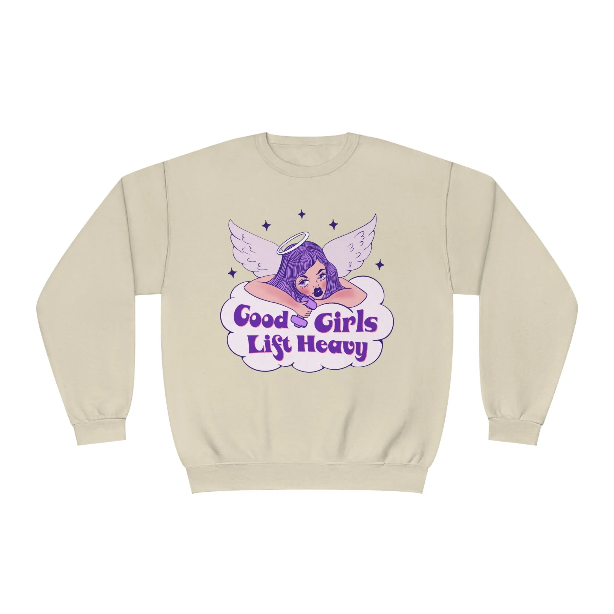 GOOD GIRLS LIFT HEAVY- CREWNECK