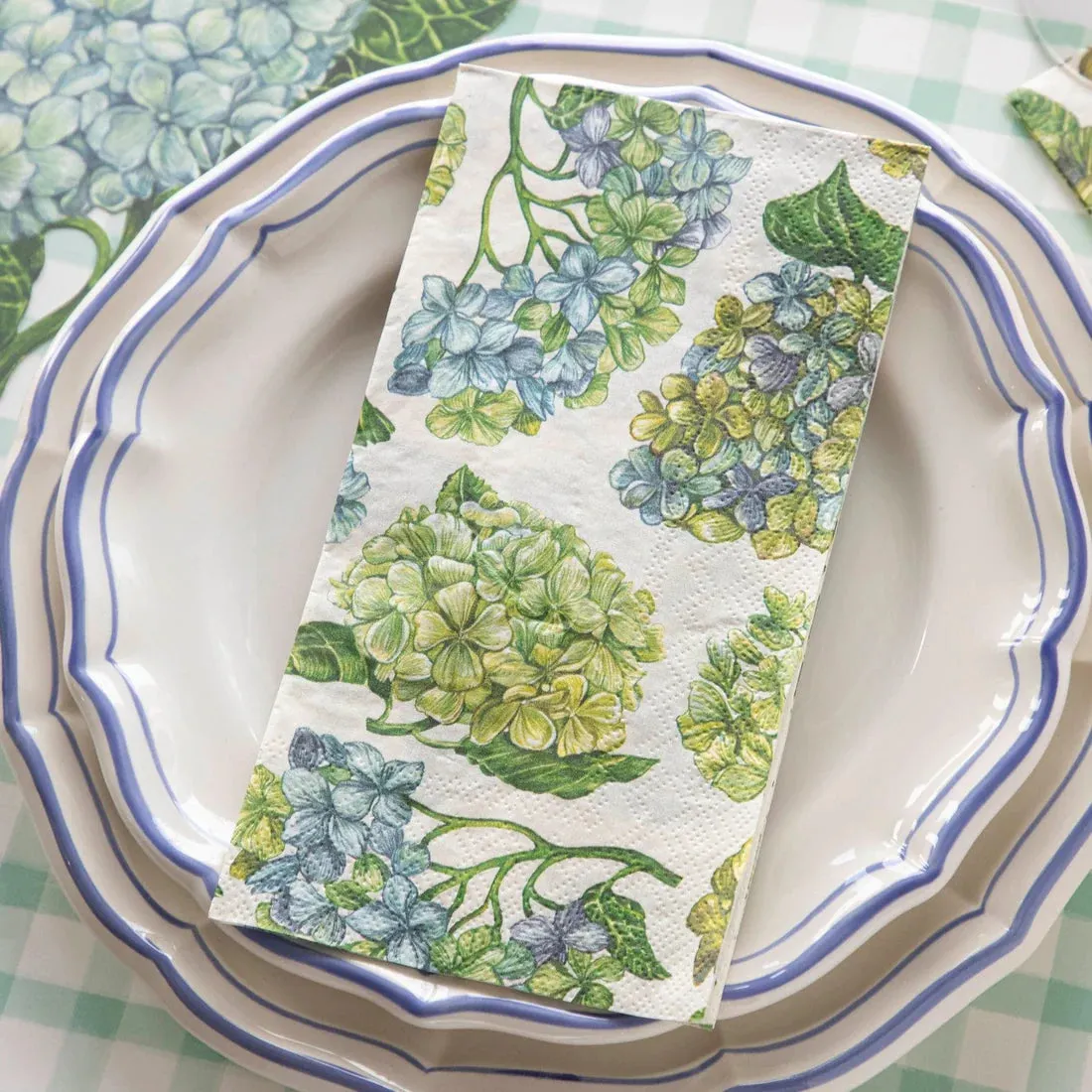 Hydrangea Guest Napkins