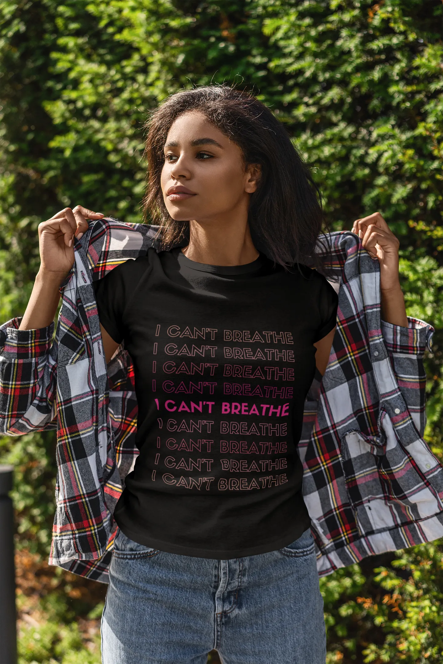 I can't Breathe- DJ Short Sleeve Tee