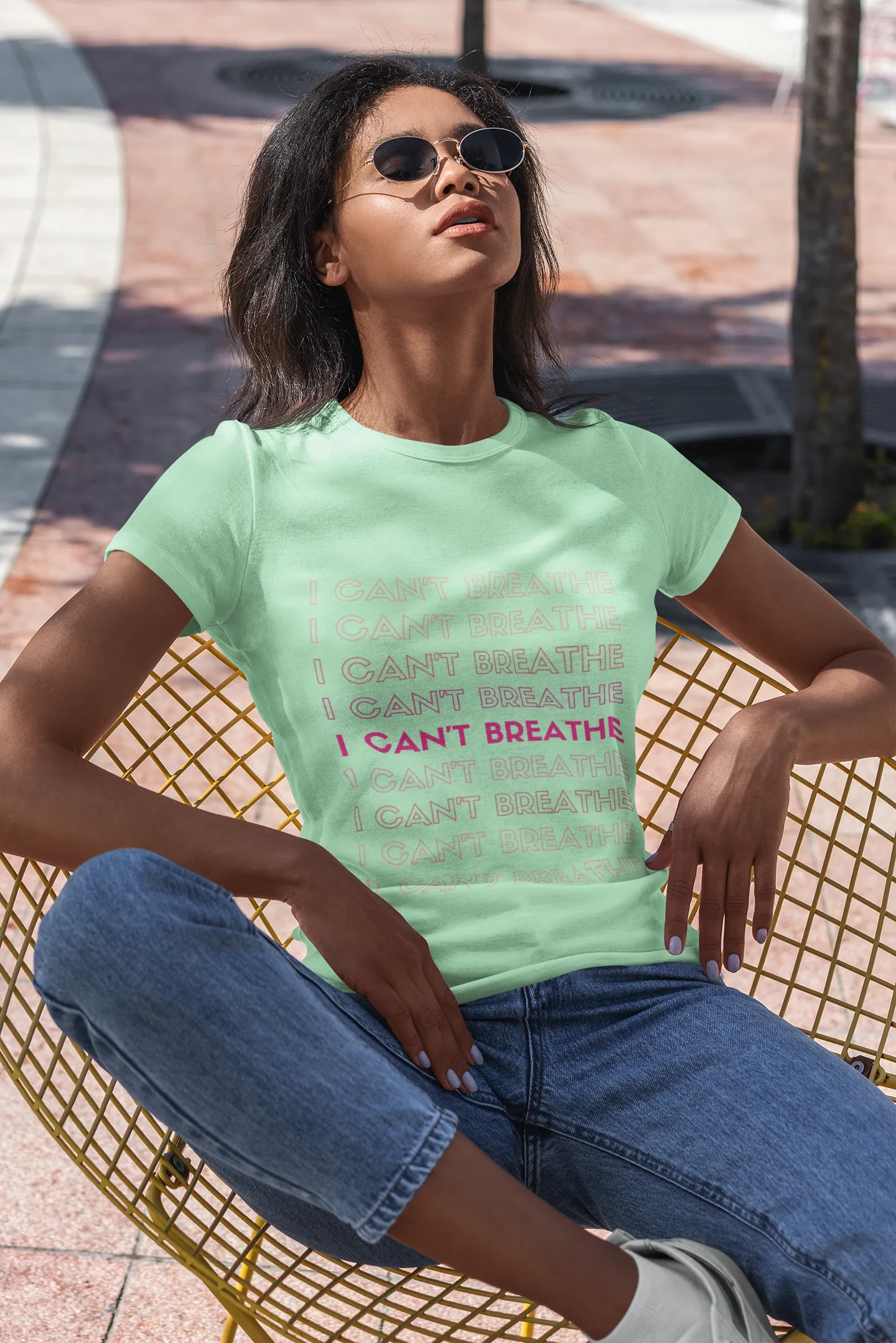 I can't Breathe- DJ Short Sleeve Tee