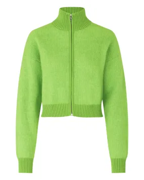 Jeanne Cardigan Green Flash