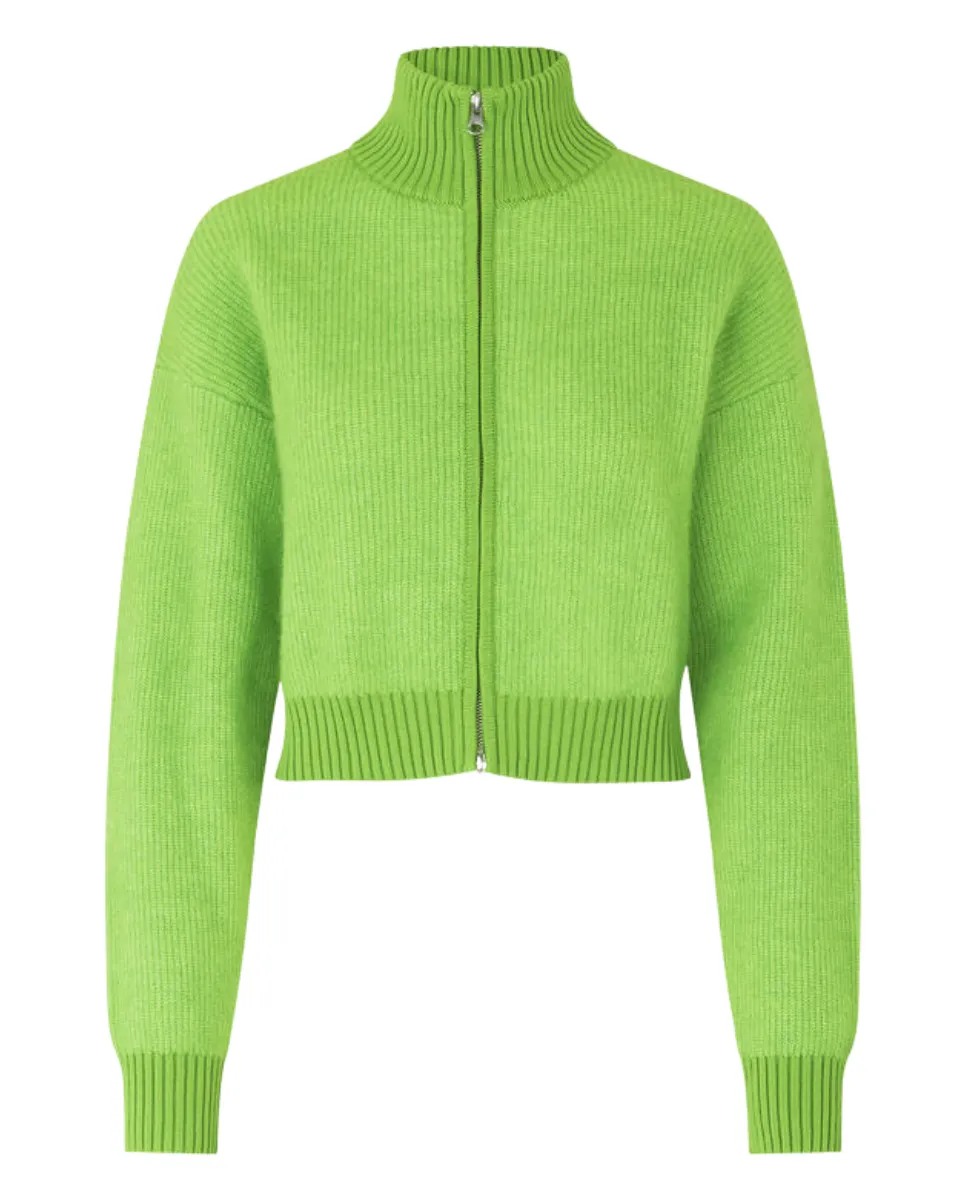 Jeanne Cardigan Green Flash