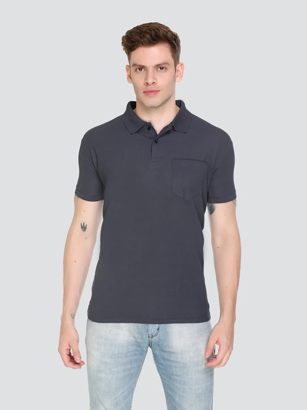 Jinxer Polo Neck T-Shirt