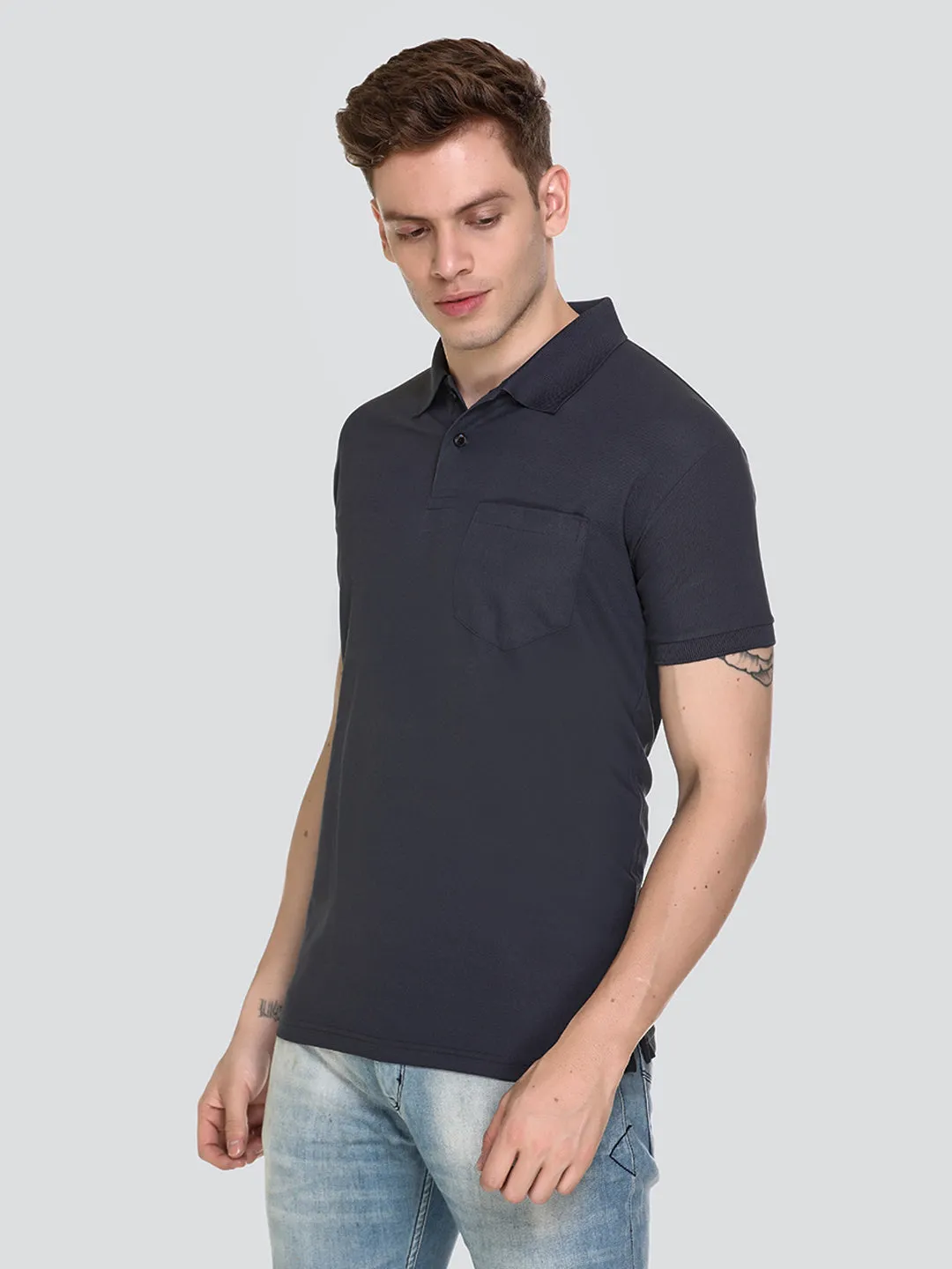 Jinxer Polo Neck T-Shirt