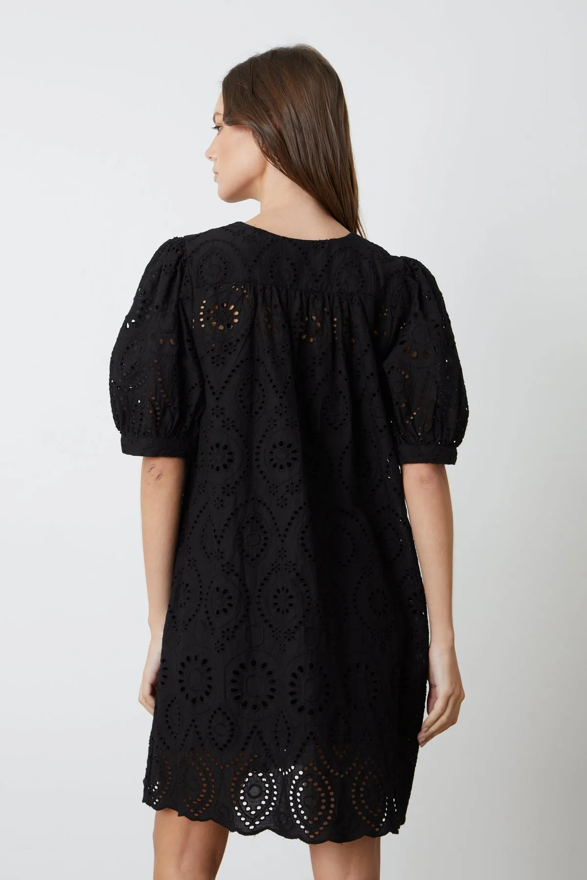 KENNIE EYELET DRESS