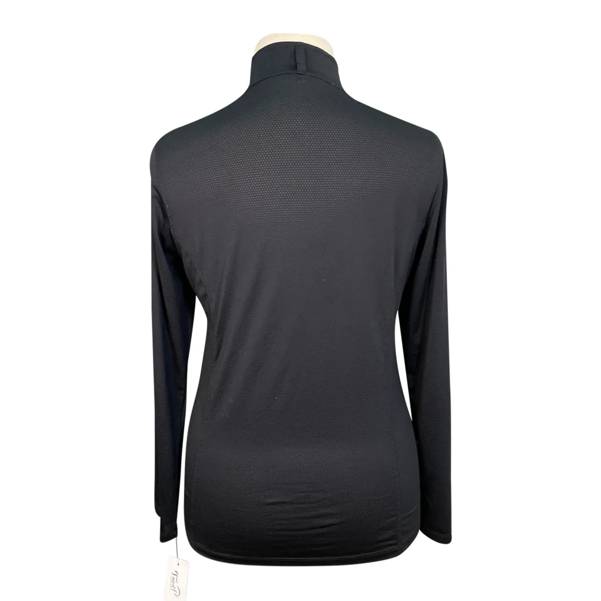 Kerrits 'Ice Fil Lite' Long Sleeve Sun Shirt in Black - Women's Large