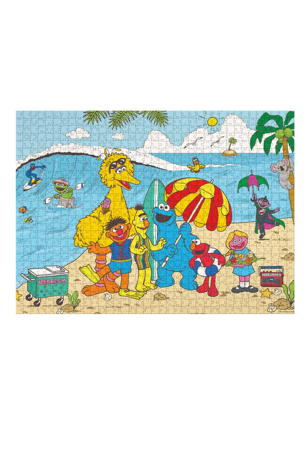 LA LA LAND PUZZLE 1000 SESAME STREET DOWNUNDER