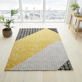 Larson Geo Rug - Ochre