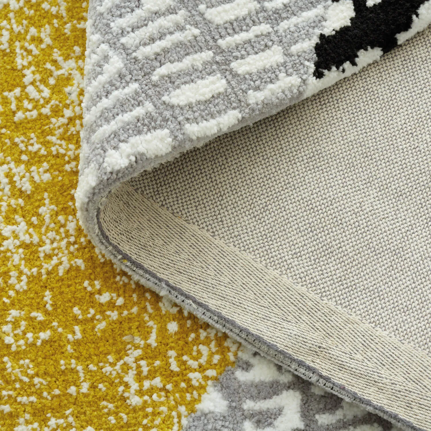 Larson Geo Rug - Ochre