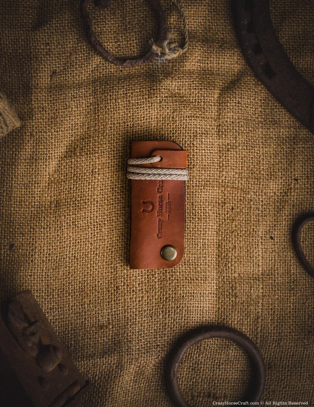 Leather Key Organiser & Holder | Classic Brown