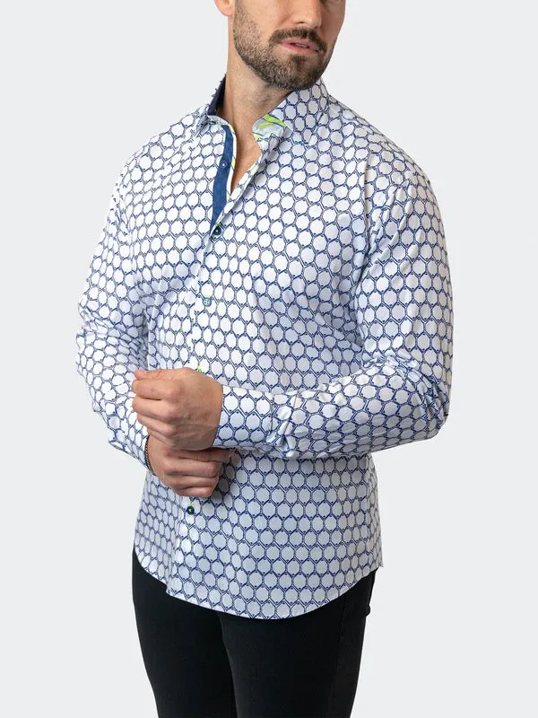 Maceoo Stretch Shirt | Fibonacci StretchMirror44 White