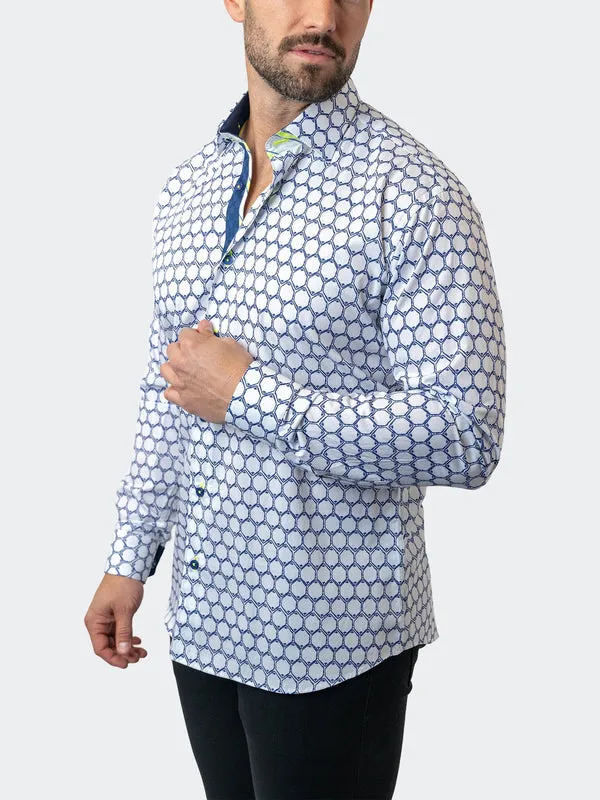 Maceoo Stretch Shirt | Fibonacci StretchMirror44 White