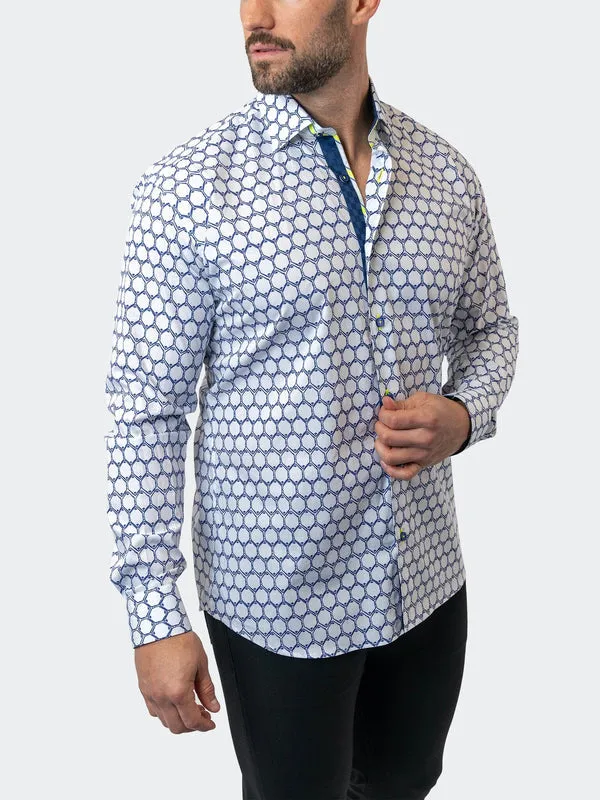 Maceoo Stretch Shirt | Fibonacci StretchMirror44 White