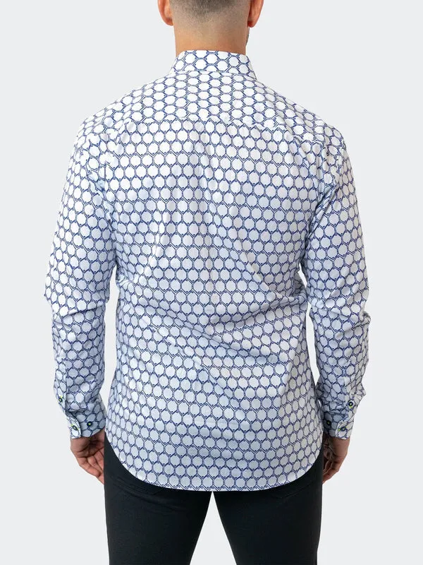 Maceoo Stretch Shirt | Fibonacci StretchMirror44 White