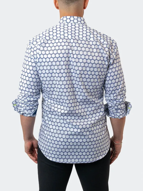 Maceoo Stretch Shirt | Fibonacci StretchMirror44 White