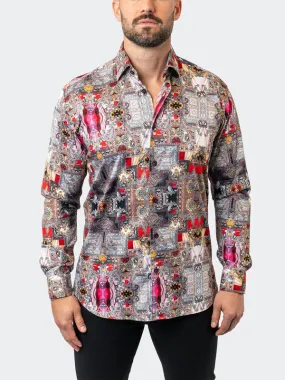 Maceoo Stretch Shirt | Fibonacci Vatican45 Multi