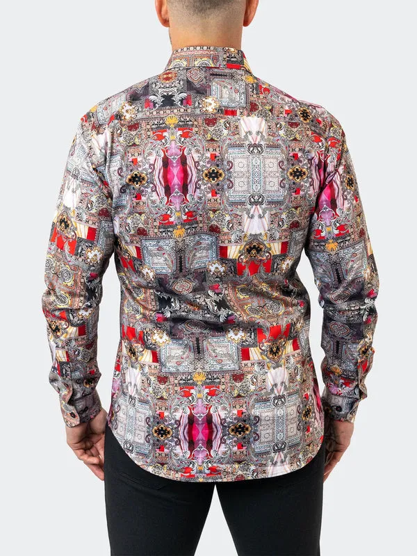 Maceoo Stretch Shirt | Fibonacci Vatican45 Multi